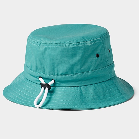 Obey unisex turquoise green logo camper bucket hat NWT - Picture 2 of 9